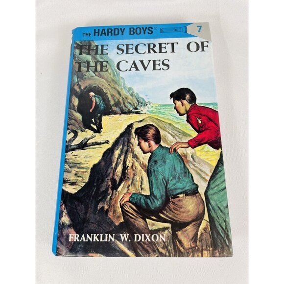 The Secret of the Caves Hardy Boys Book 7 Vintage Hardcover Adventure - Picture 1 of 11